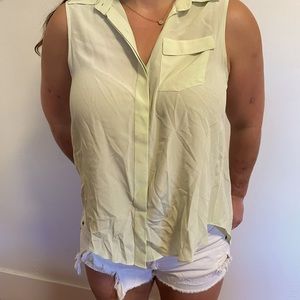 Parker open back blouse